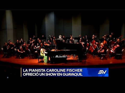Caroline Fischer - Televistazo de Ecuavisa TV