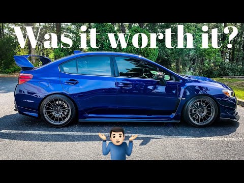 Subaru STI Perrin Sway Bar and Endlinks Review