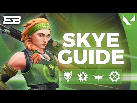 VALORANT SKYE AGENT GUIDE! VALORANT SKYE GAMEPLAY! // EXCLUSIVE VALORANT Gameplay (PC)