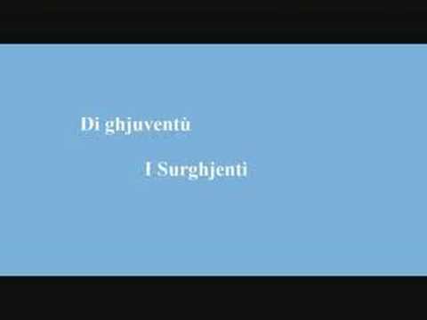 Di Ghjuventù - I Surghjenti