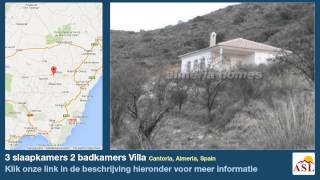 preview picture of video '3 slaapkamers 2 badkamers Villa te Koop in Cantoria, Almeria, Spain'