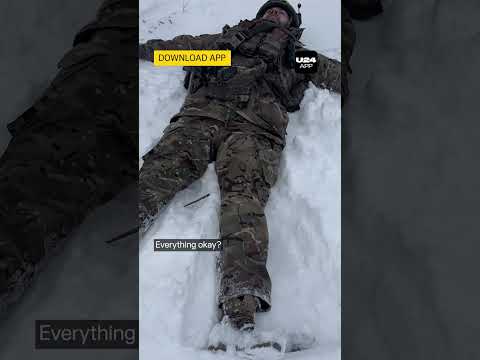 Snow Angel From @Fenix_DPSU Soldier #warinukraine