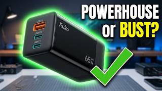 This $25 65W 3-Port GaN Charger SURPRISED ME! Ruko Review