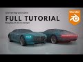 HOW TO Model 3D CAR In Blender FULL TUTORIAL