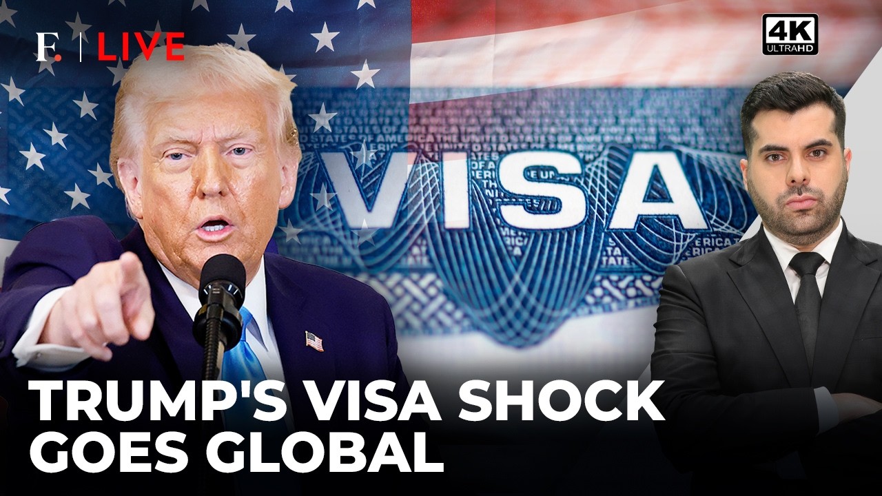 Trump Pauses US Visa Interviews Worldwide: What It Means For Indians | Firstpost Live | 4K
