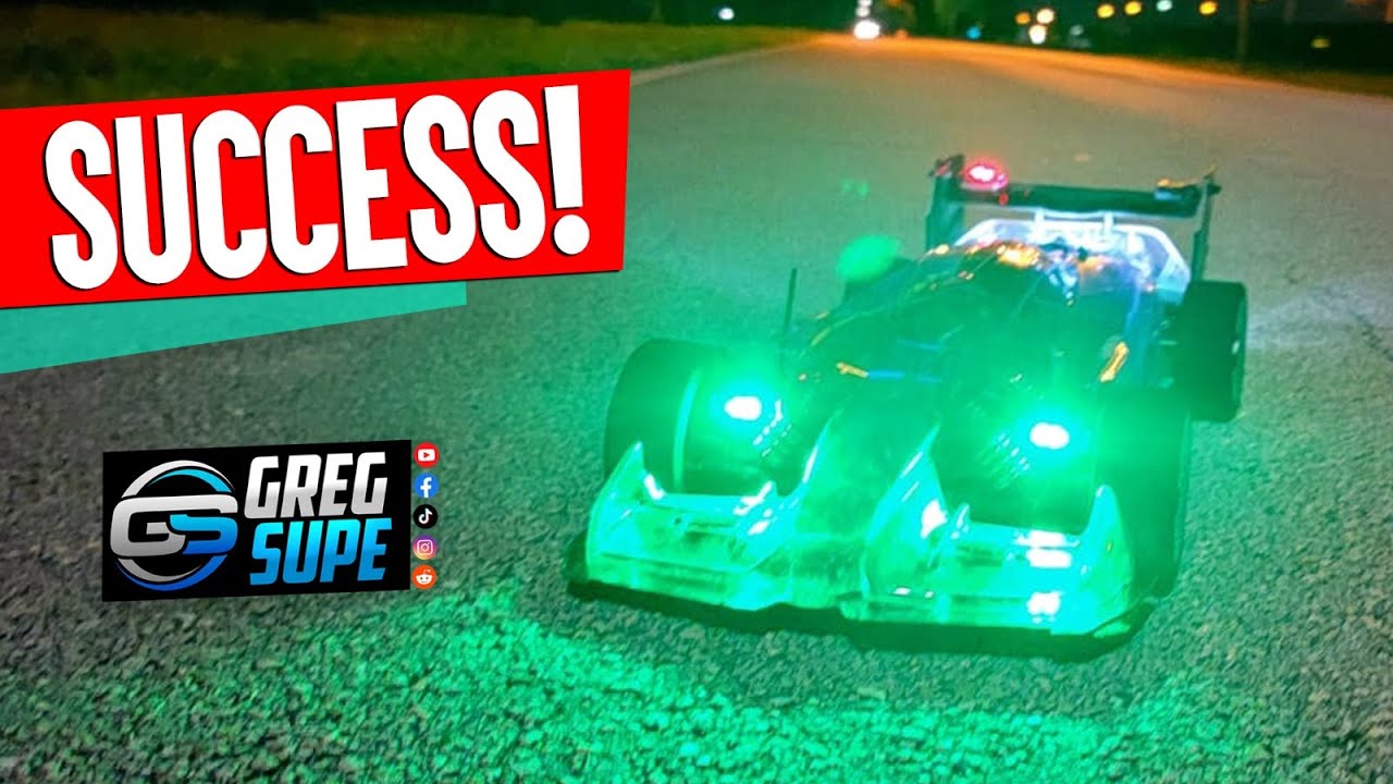 Arrma Limitless V2 Successful Night Run PB!