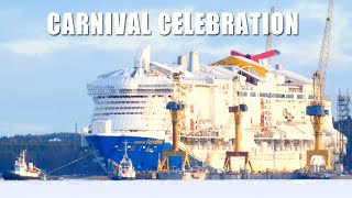 Carnival Celebration floated out at shipyard | Carnival Cruise Line