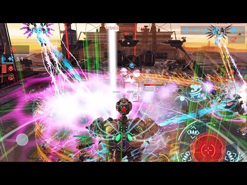 CLOSE game on Carrier where my first two bots died almost instantly — War Robots