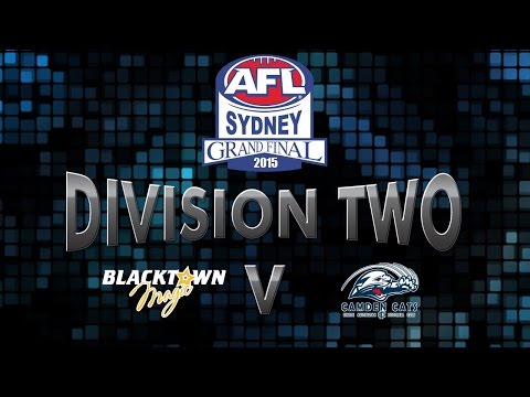 2015 BLK AFL Sydney Division 2 Grand Final - Blacktown v Camden