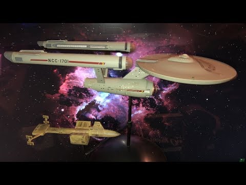 TOS Enterprise and Botany Bay Space Seed Edition Model Build
