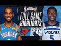THUNDER at TIMBERWOLVES | NBA IN-SEASON TOURNAMENT ? | FULL GAME HIGHLIGHTS | November 28, 2023