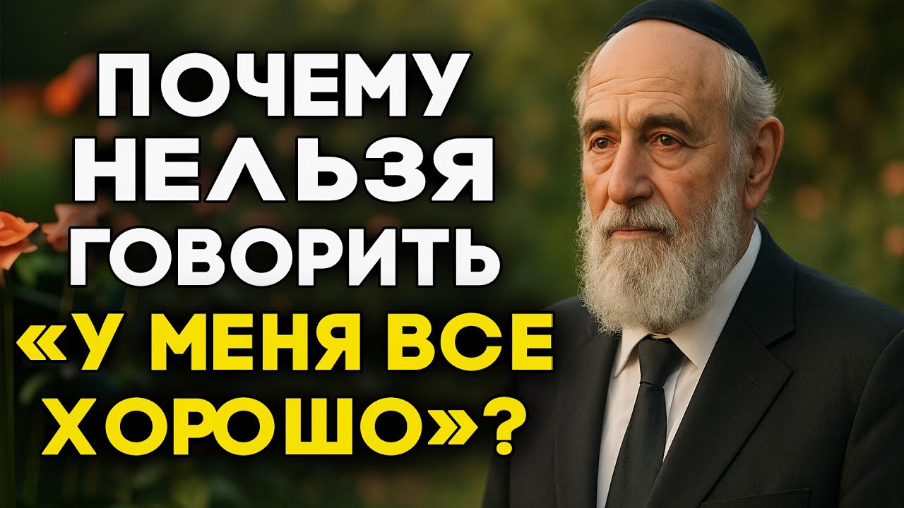 Почему ответ «всё хорошо» делает хуже — и что сказать вместо? | Иосиф Леви