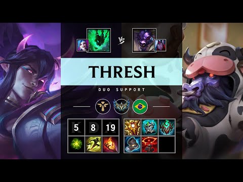 Thresh Support vs Alistar - BR Challenger Patch 25.18