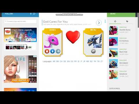 How to breed the Legendary Dragon |Archangel Dragon| on Dragon Mania Legends !!