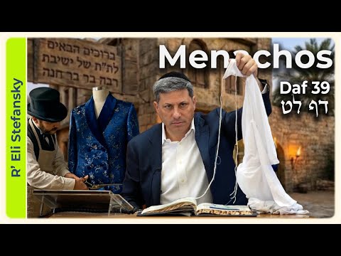 Daf Yomi Menachos Daf 39 by R' Eli Stefansky