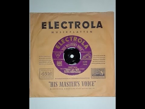 BIBI JOHNS  "Crazy Dog"  Deutsche ELECTROLA 1956