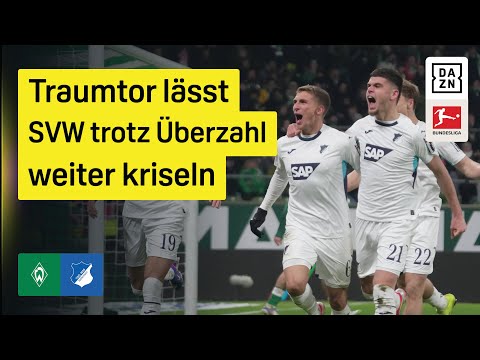 Werder Bremen – TSG Hoffenheim | Bundesliga | 16. Spieltag | DAZN Highlights
