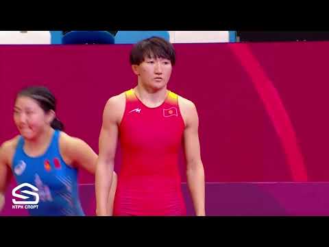 Aisuluu TYNYBEKOVA (KGZ) vs. Nonoka OZAKI (JPN) Азия чемпионаты / жарым финал