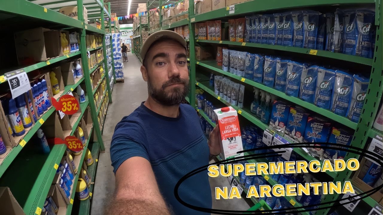 SUPERMERCADO na ARGENTINA de MILEI -  O que  mudou nos preços?