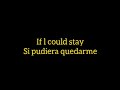 Stay Far Away So Close - U2 lyrics inglés español