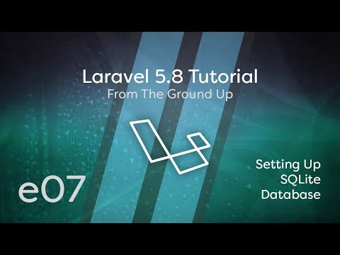 Laravel 5 8 Tutorial From Scratch e07 SQLite Database