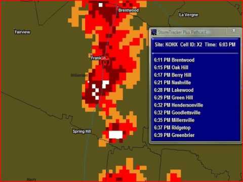 CIWN 3/28/09 6:15 PM CT: Tornado Warning Metro Nashville