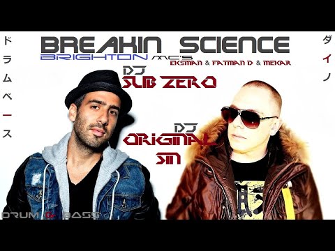 DJ's Sub Zero b2b Original Sin & MC's Eksman,Fatman D,Mekar - Breakin Science /Brighton/ドラムベース