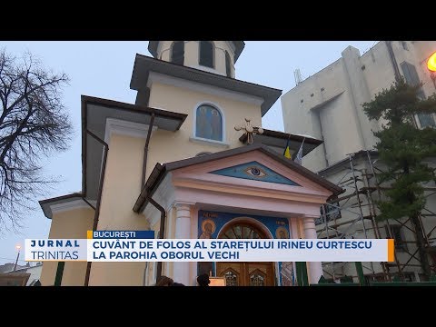 Cuvânt de folos al starețului Irineu Curtescu la Parohia Oborul Vechi
