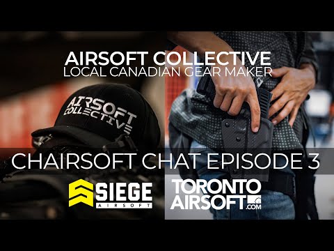 Chairsoft Chat EP3 - Airsoft Collective: Kydex holsters, mag carriers, and local gear maker