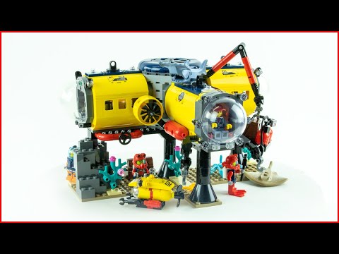 Vidéo LEGO City 60265 : La base d'exploration océanique