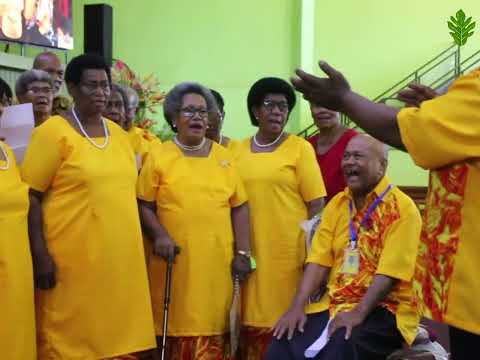 The pioneers of the Lautoka Fullgospel Choir celebrating their 50th Golden Jubilee.
