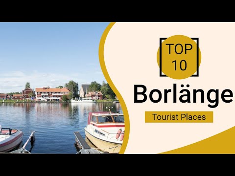 Top 10 Best Tourist Places to Visit in Borlänge | Sweden - English