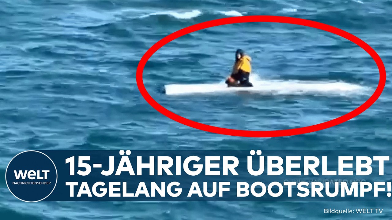 ALASKA: Wunder in der Beringsee! 15-Jähriger überlebt tagelang auf gekentertem Boot