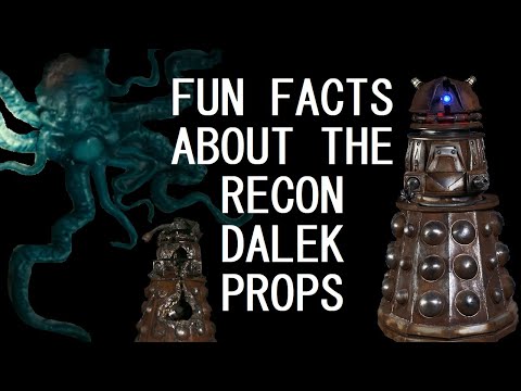 Series 11's Reconnaissance Scout Dalek props
