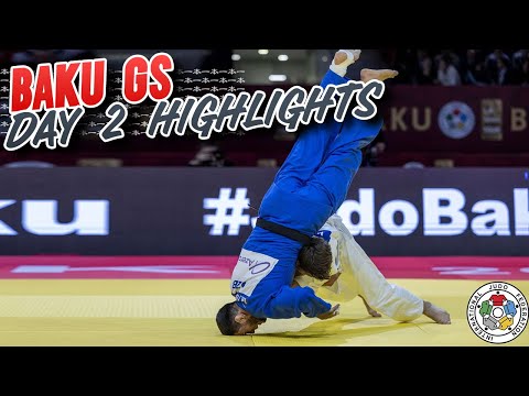 Judo Grand Slam Baku 2022 - Day 2 Highlights