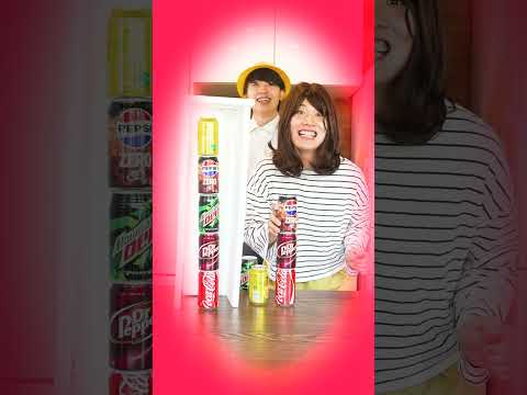 缶ジュースを正しい位置に置け！