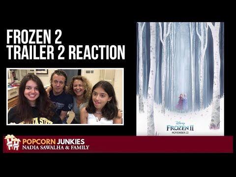 Frozen 2 (Official FINAL Trailer 2) - Nadia Sawalha & The Popcorn Junkies Reaction