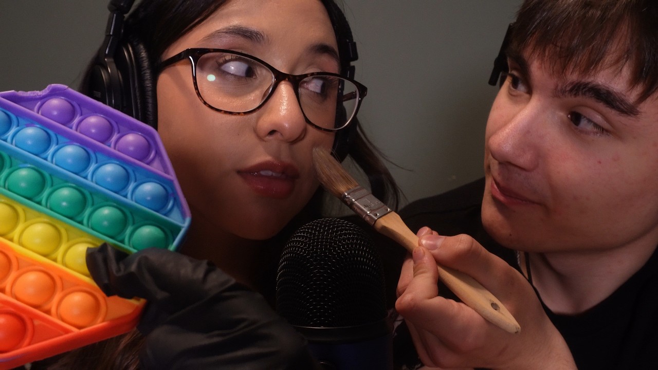 My Girlfriends First Time Trying ASMR