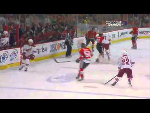 Hockey Hit Nearly Kills Player