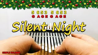 Silent Night •Kalimba with Easy Tab•