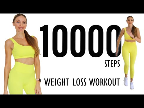 10000 Steps KNEE FRIENDLY Calorie Killer Walking Workout 🔥/ 10k Step Challenge Cardio Workout
