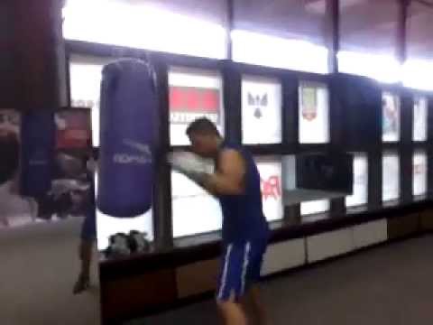 Naser Delalic trening