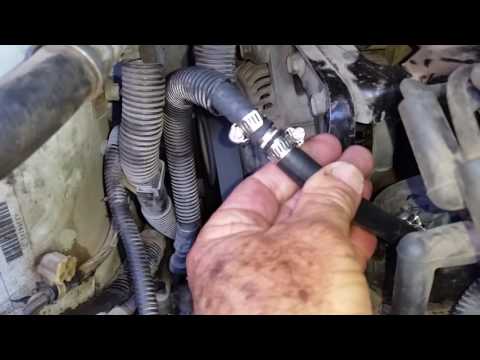 Linea de combustible rota