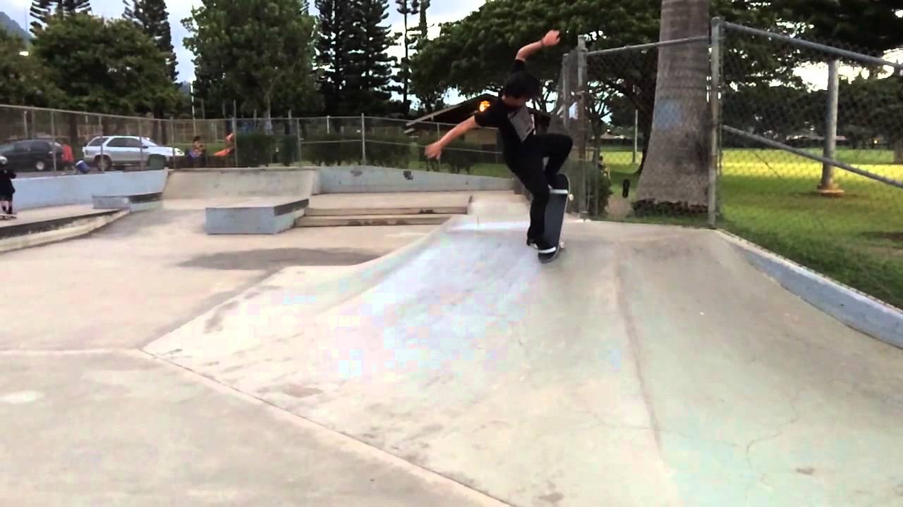 Jason Park NBD Backside 360 Kickflip Blunt Fakie