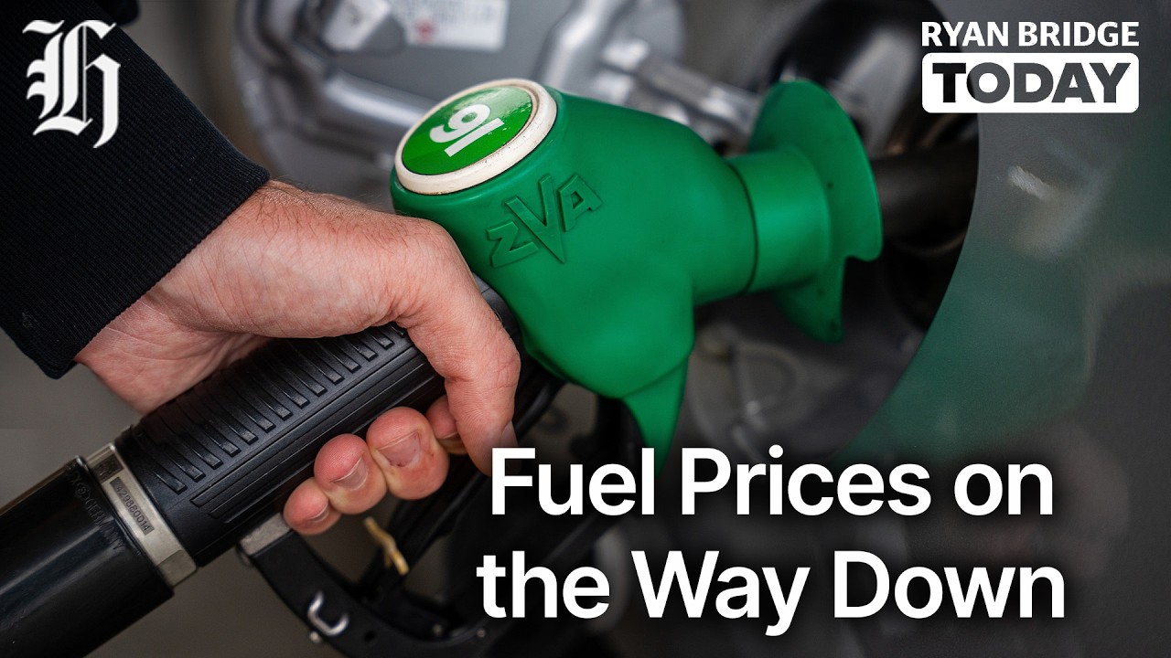 Fuel prices on the way down after peace deal | Ryan Bridge TODAY