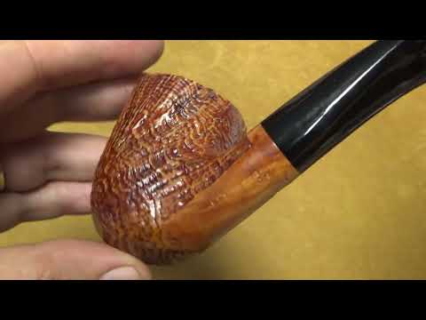 Pipa L'Anatra Sabbiata  - Bent Dublin - filtro 9mm - AN129