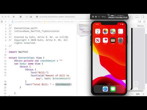 IMS 351: SwiftUI - SwiftUI Tip Calculator, pt 1