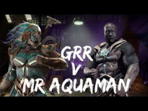 Mr Aquaman (Kotal+) v Grr (Geras+) - Grr hops on the mic!