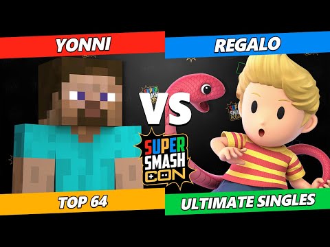 SSC 2022 Top 64 - Yonni (Steve) Vs. Regalo (Lucas) Smash Ultimate Tournament