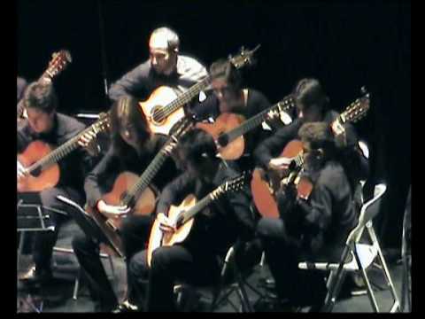 Ensemble de guitarras Vivar - Fuga (J.S. Bach)